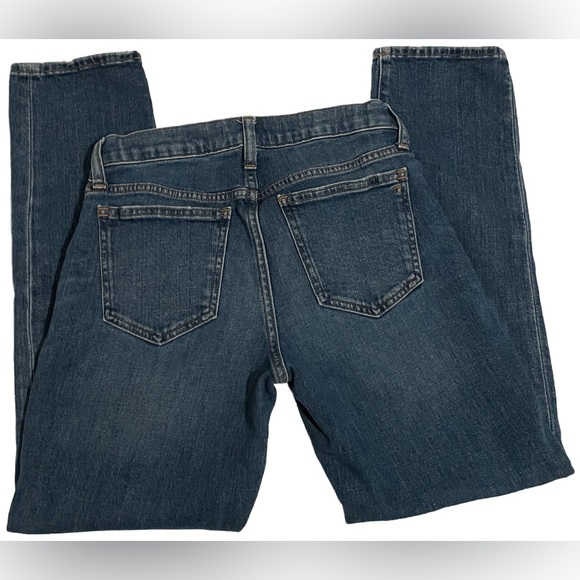 Madewell Maternity side panel slim boyjean sz 26 - Picture 3 of 7